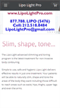 Mobile Screenshot of lipolightpro.com